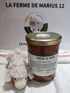 Conserve de couscous de brebis