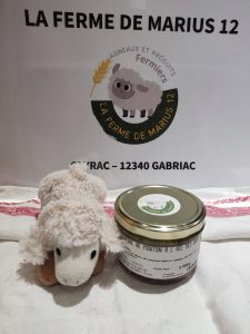 Terrine de mouton à l'ail des ours. Vente directe à la ferme en Aveyron